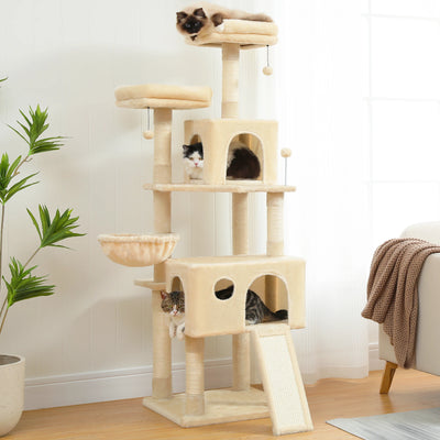Multi-Level Cat Tree Cat Tower - Fur Caring